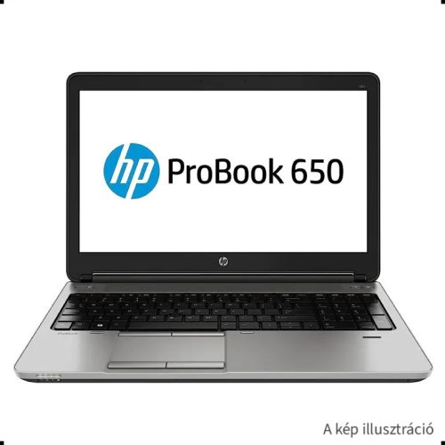 HP ProBook 650 G1 / i5-4210M / 8GB / 256 SSD / CAM / FHD / HU / Integrált / A /  használt laptop