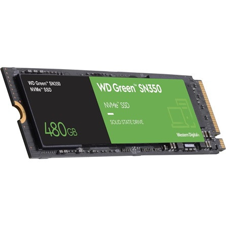 Western Digital Green SN350 480GB PCIe x4 (3.0) M.2 2280 SSD zöld