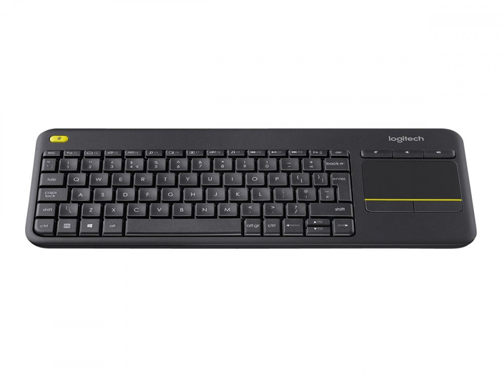 Logitech K400 Plus Wireless Touch Keyboard Black US