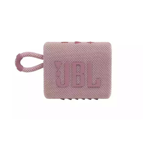 JBL GO 3 hordozható bluetooth hangszóró, pink