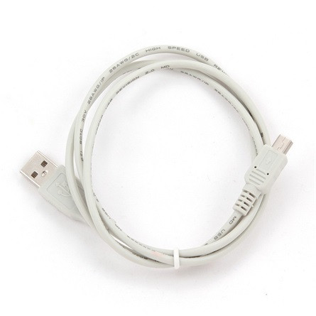Gembird CC-USB2-AM5P-3 miniUSB cable 1m White