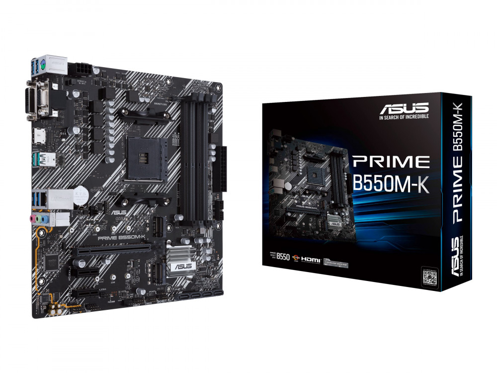 ASUS Alaplap AM4 PRIME B550M-K AMD B550, mATX