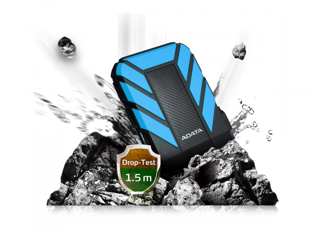 ADATA 2.5" HDD USB 3.1 1TB HD710P ütésálló, Kék