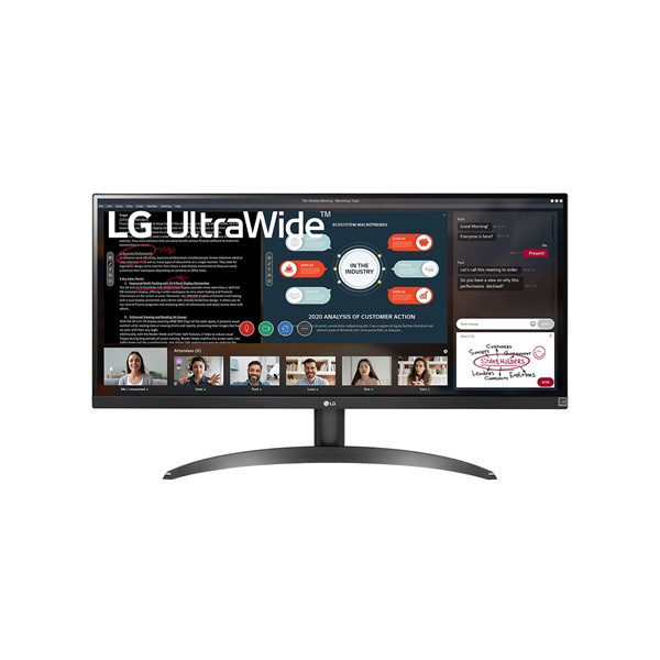 29", LG 29WP500-B LED monitor fekete