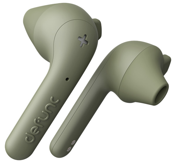 DeFunc TRUE Basic vezeték nélküli sztereó bluetooth fülhallgató, zöld